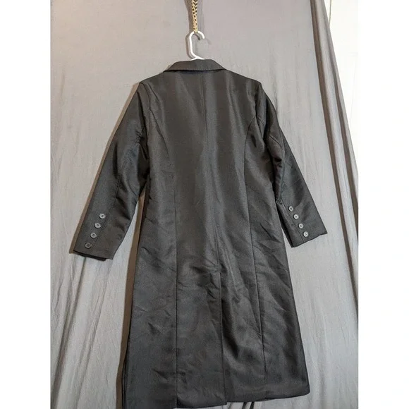 Spirit Halloween Black Lab Coat Costume‎ Jacket Mens Womens Size S - Picture 8 of 13